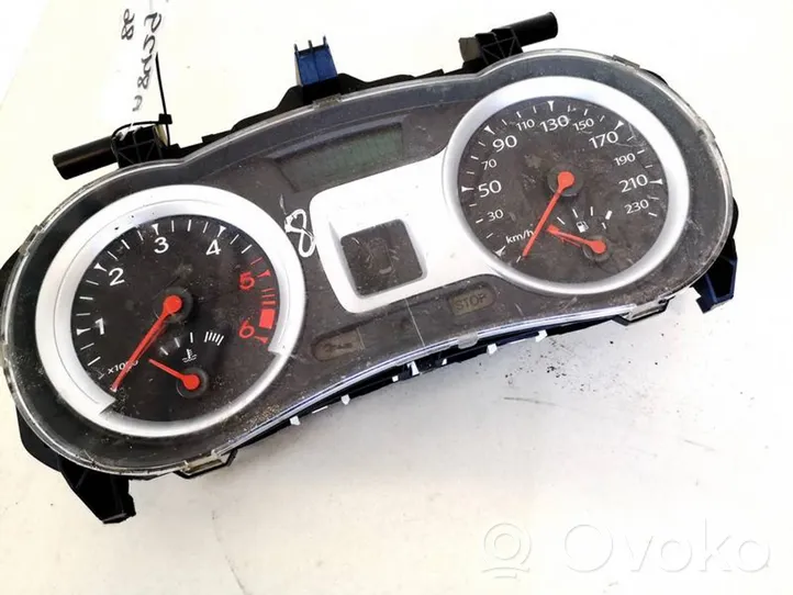 Renault Clio III Compteur de vitesse tableau de bord 8201060299a