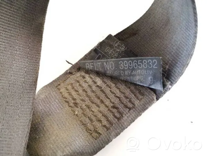 Volvo S60 Ceinture de sécurité arrière 39965832