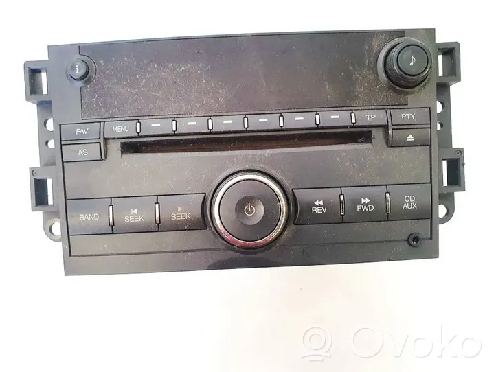 Chevrolet Captiva Radio/CD/DVD/GPS-pääyksikkö 96672509