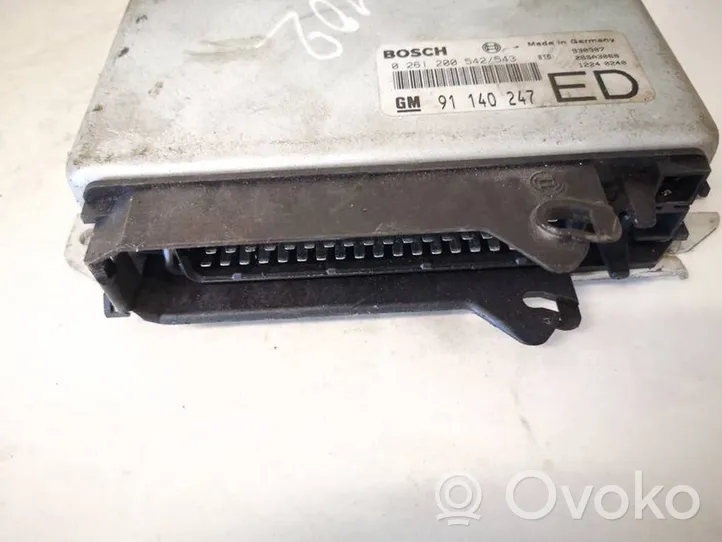 Opel Frontera A Sterownik / Moduł ECU 91140247