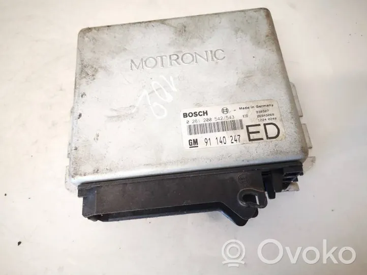 Opel Frontera A Sterownik / Moduł ECU 91140247