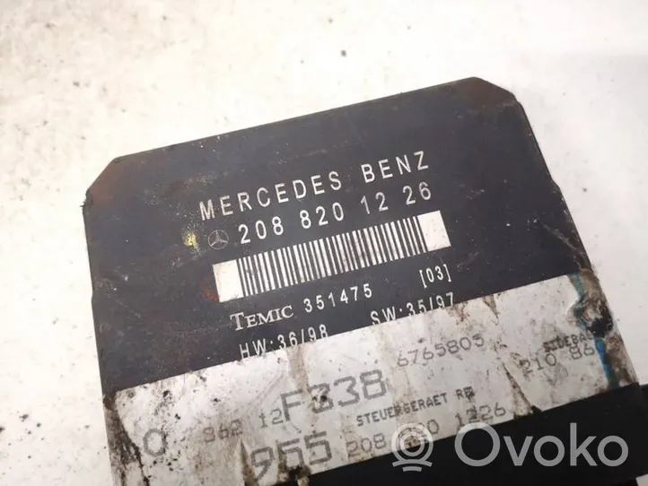 Mercedes-Benz C W202 Muut ohjainlaitteet/moduulit 2088201226