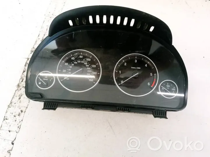 BMW 5 GT F07 Compteur de vitesse tableau de bord 933989601