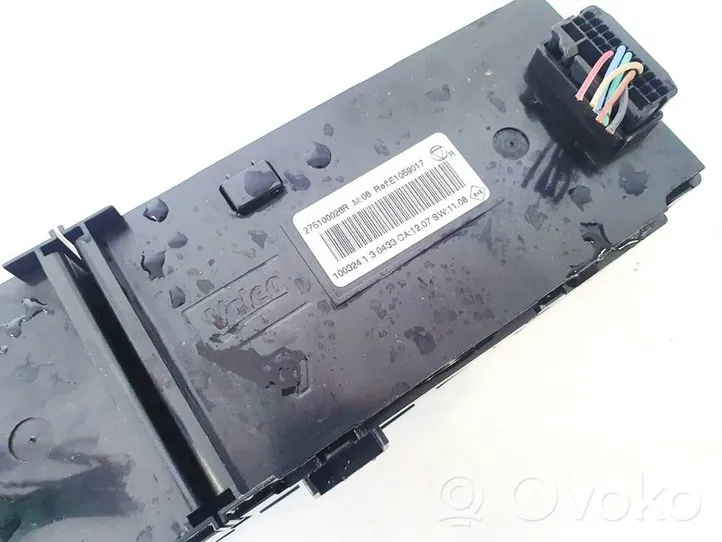 Renault Scenic III -  Grand scenic III Climate control unit 275100026r