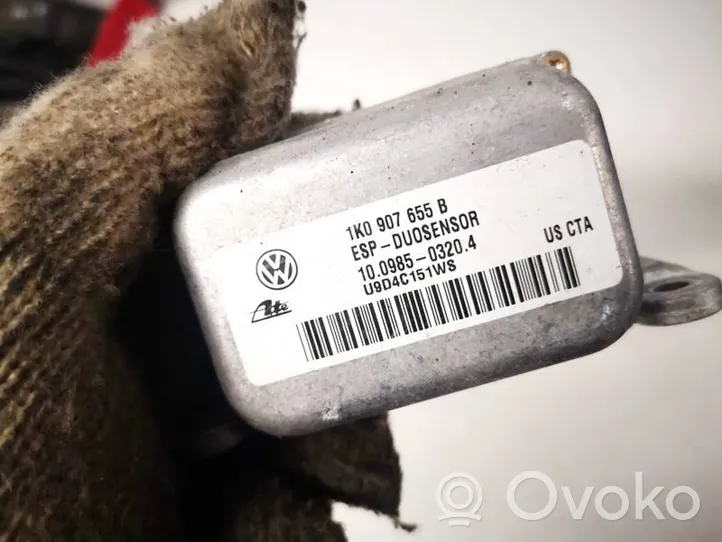 Volkswagen Caddy Capteur de vitesse de lacet d'accélération ESP 1k0907655b