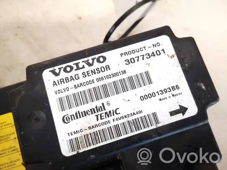 Volvo V50 Sterownik / Moduł Airbag 30773401