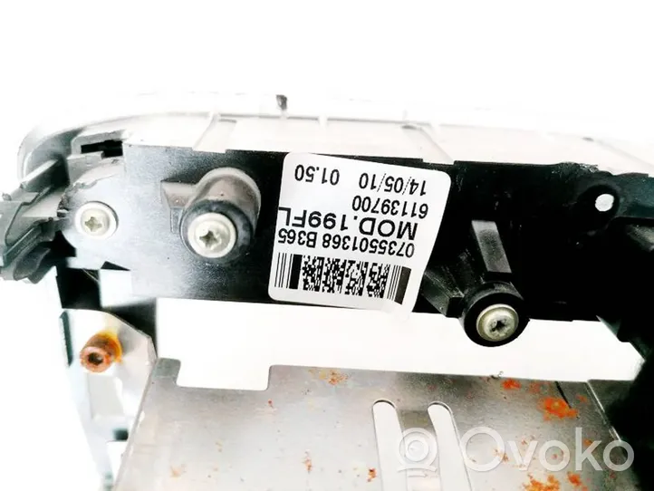 Fiat Punto (188) Hazard light switch 0735501368