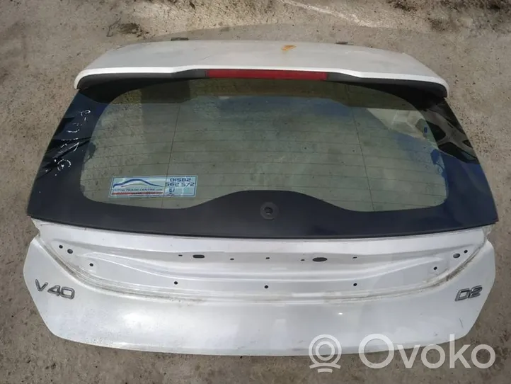 Volvo V40 Galinis dangtis (bagažinės) baltas