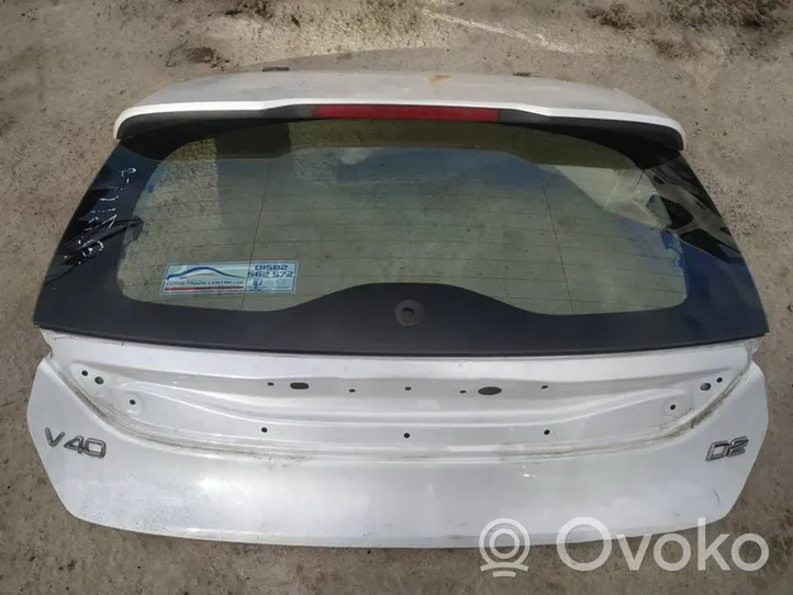 Volvo V40 Portellone posteriore/bagagliaio baltas