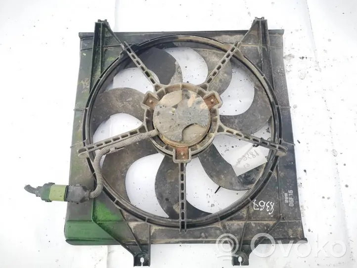 KIA Carnival Radiator cooling fan shroud 