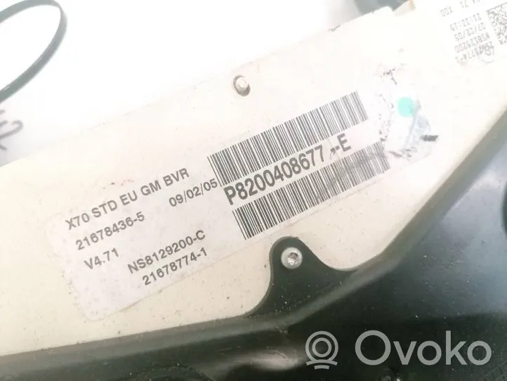 Opel Movano A Tachimetro (quadro strumenti) P8200408677E