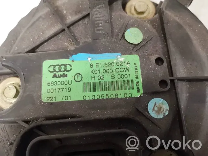 Audi A4 S4 B6 8E 8H Ventola riscaldamento/ventilatore abitacolo 8e1820021a