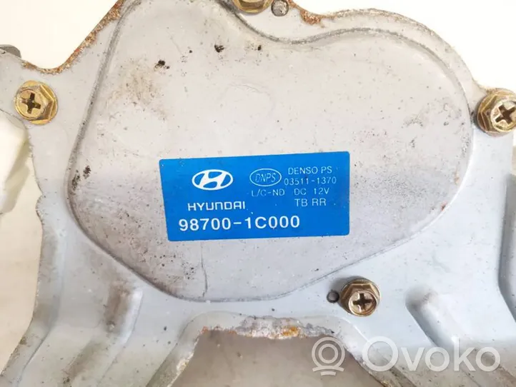 Hyundai Getz Motor del limpiaparabrisas trasero 987001c000