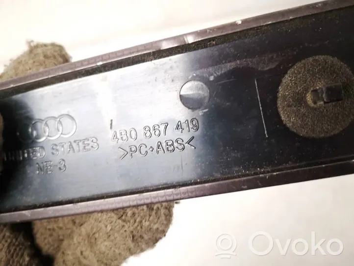 Audi A6 S6 C5 4B Другая деталь салона 4b0867419