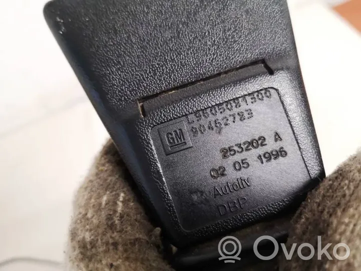 Opel Vectra B Boucle de ceinture de sécurité avant 90462783