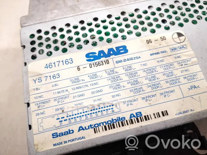 Saab 9-5 Amplificateur de son 4617163