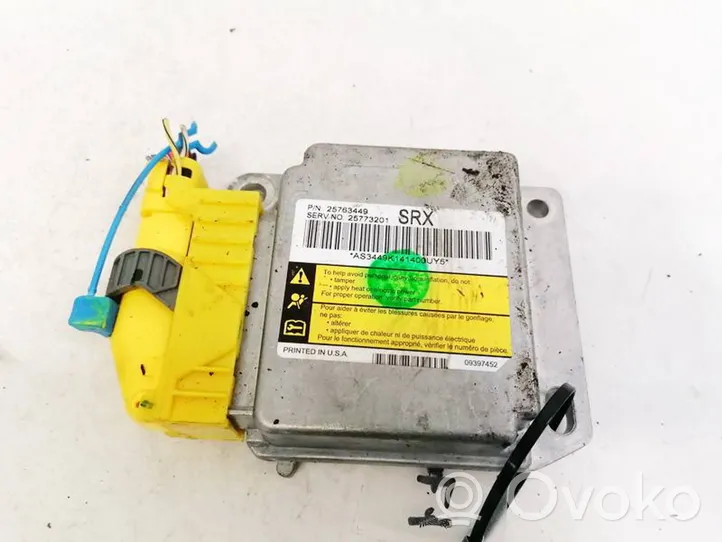 Cadillac SRX Airbag control unit/module 25763449