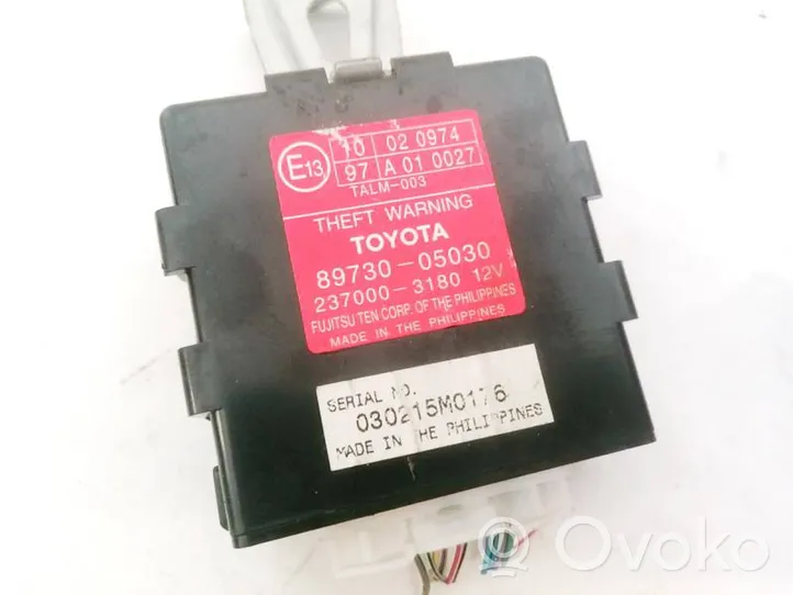 Toyota Avensis T250 Boîtier module alarme 8973005030