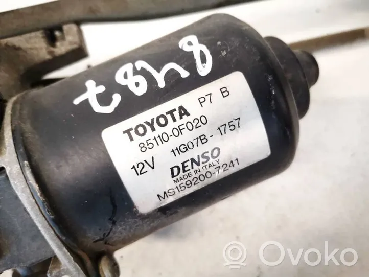 Toyota Corolla Verso AR10 Valytuvų varikliukas 851100f020
