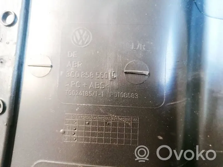Volkswagen PASSAT B6 Ohjauspyörän pylvään verhoilu 3C0858560