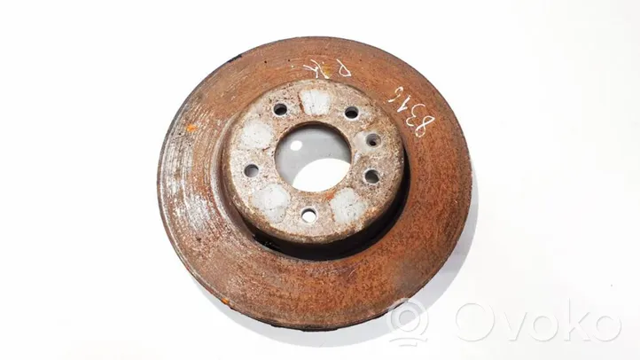 Chevrolet Captiva Front brake disc ventiliuojamas