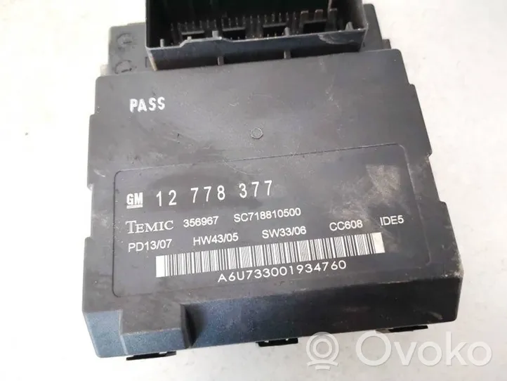 Saab 9-3 Ver2 Module confort 12778377