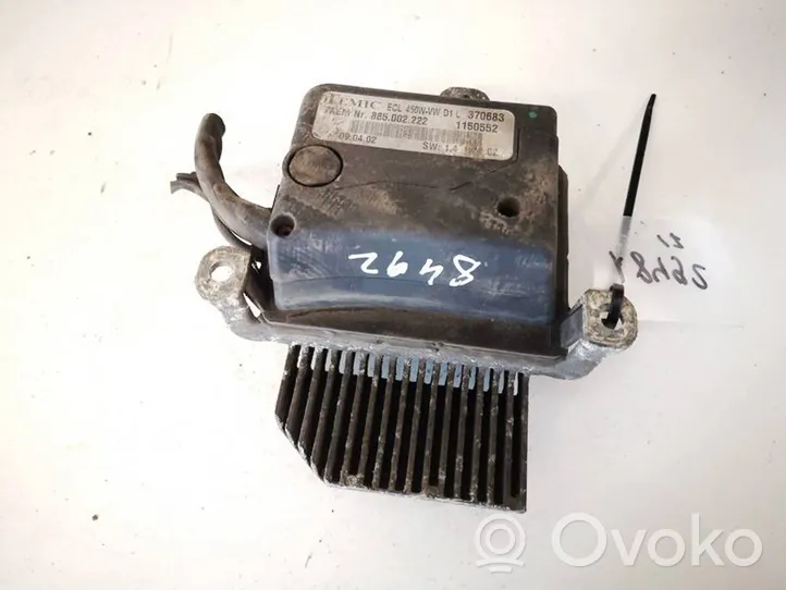 Volkswagen Phaeton Coolant fan relay 885002222