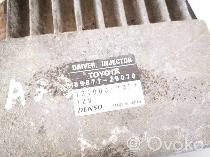 Toyota Avensis T250 Sterownik / Moduł wtrysków 8987120070