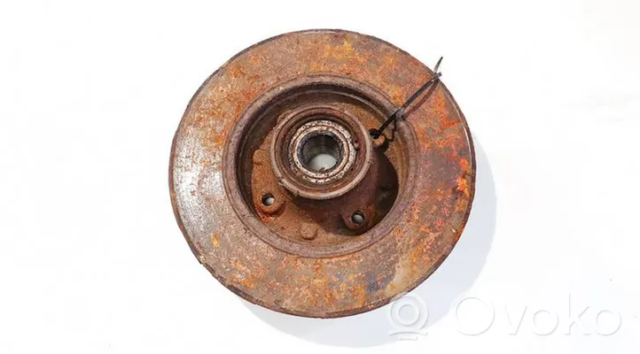 Citroen C4 I Rear brake disc neventiliuojamas