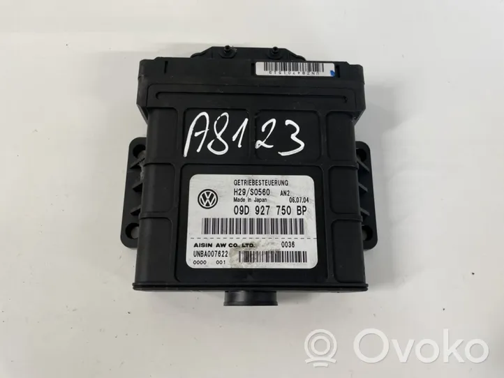 Volkswagen Touareg I Module de contrôle de boîte de vitesses ECU 09d927750bp