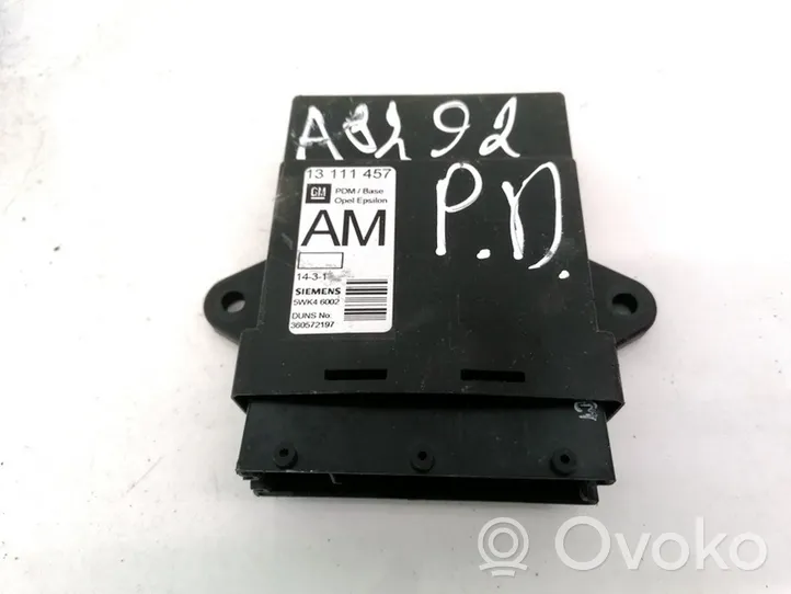 Opel Signum Durų elektronikos valdymo blokas 13111457