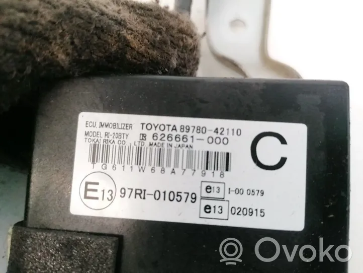 Toyota RAV 4 (XA30) Moduł / Sterownik immobilizera 8978042110