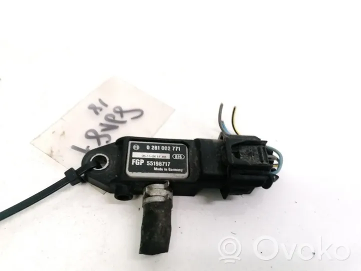 Saab 9-5 Sensore di pressione dei gas di scarico 0281002771