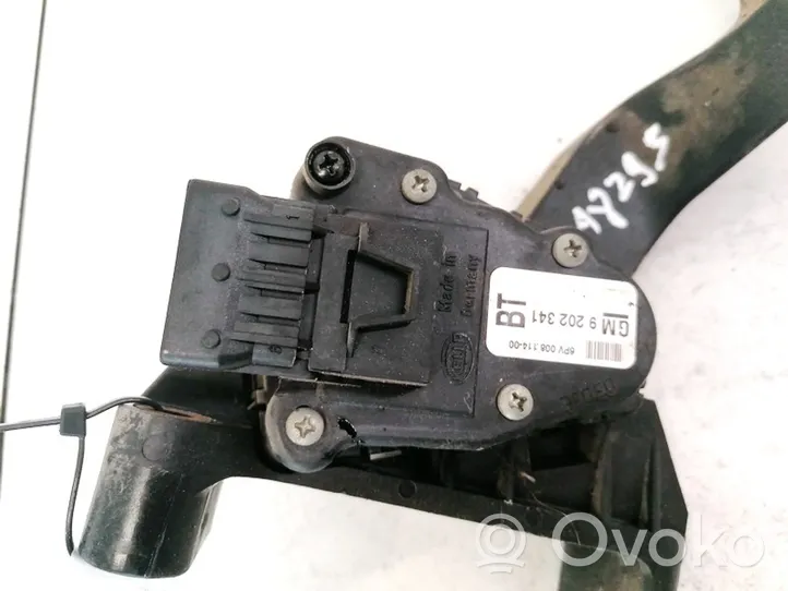 Opel Zafira A Accelerator throttle pedal 9202341