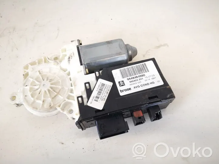 Citroen C5 Moteur de lève-vitre de porte avant 9648484980