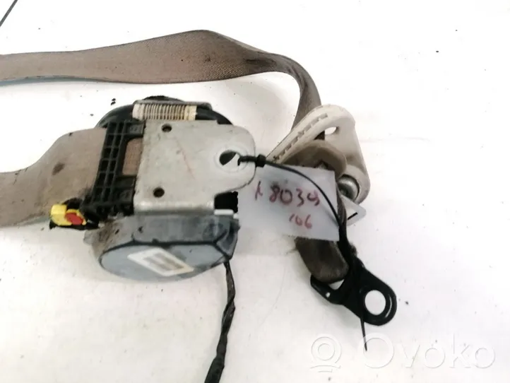 Dodge Caliber Front seatbelt 609259701A