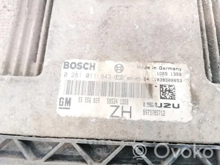 Opel Astra H Sterownik / Moduł ECU 55556829