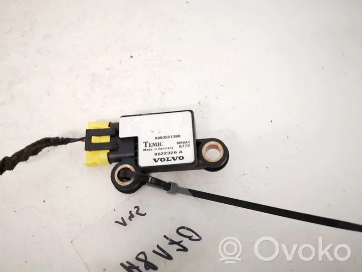 Volvo S70  V70  V70 XC Airbag deployment crash/impact sensor 8622326a