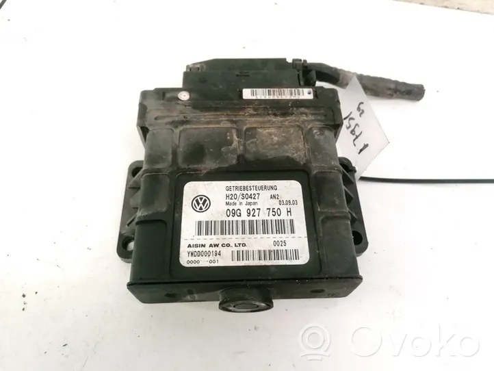 Volkswagen Touran I Gearbox control unit/module 09G927750H