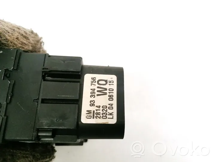 Opel Meriva A Light switch 93394756