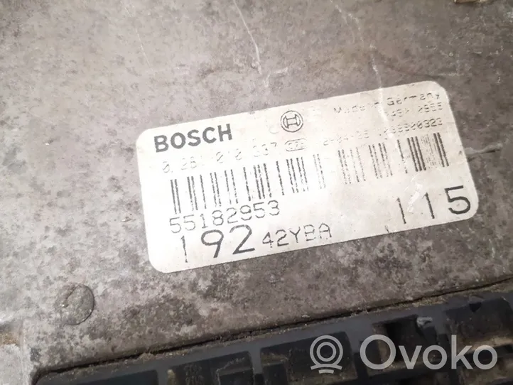 Fiat Stilo Sterownik / Moduł ECU 55182953