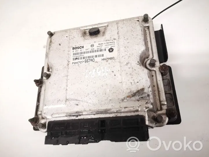 Chrysler Voyager Sterownik / Moduł ECU p04727667ad