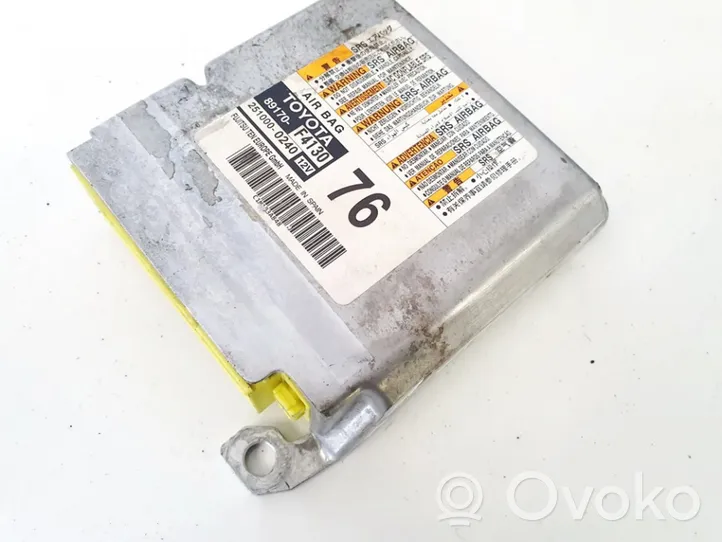 Toyota C-HR Module de contrôle airbag 89170f4130