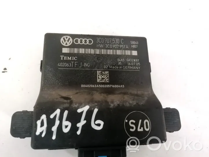 Volkswagen PASSAT B6 Oven ohjainlaite/moduuli 3C0907530C