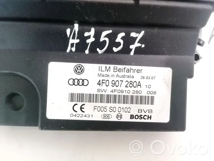 Audi A6 S6 C6 4F Kiti valdymo blokai/ moduliai 4F0907280A