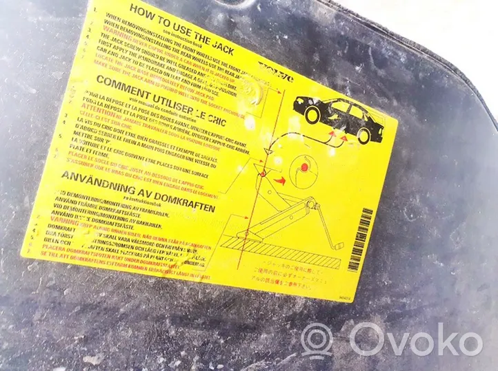 Volvo S60 Tappetino di rivestimento del bagagliaio/baule 