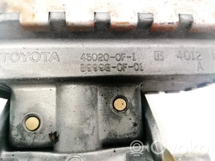 Toyota Corolla Verso AR10 Blokada kolumny kierownicy 899980F01