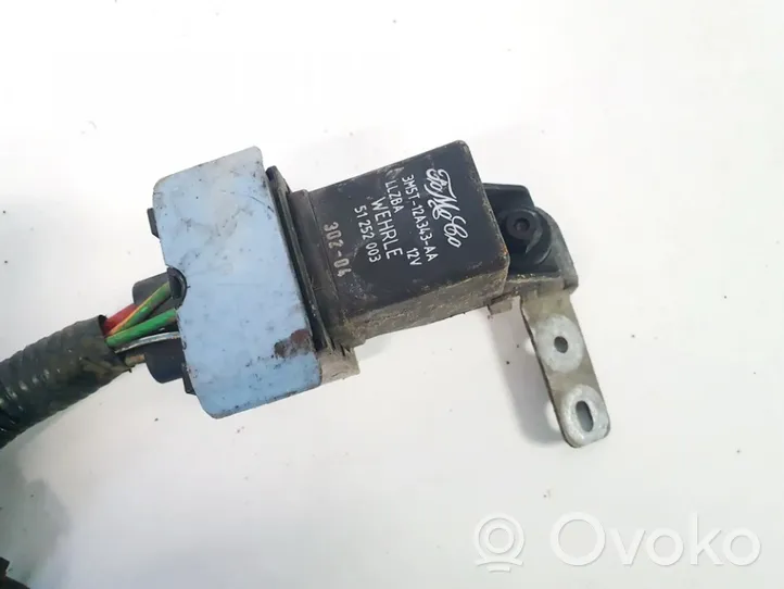 Volvo V50 Glow plug pre-heat relay 3m5t12a343aa