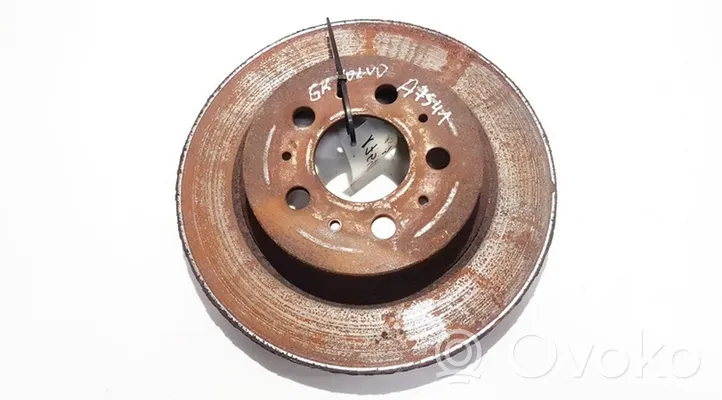 Volvo V70 Rear brake disc neventiliuojamas