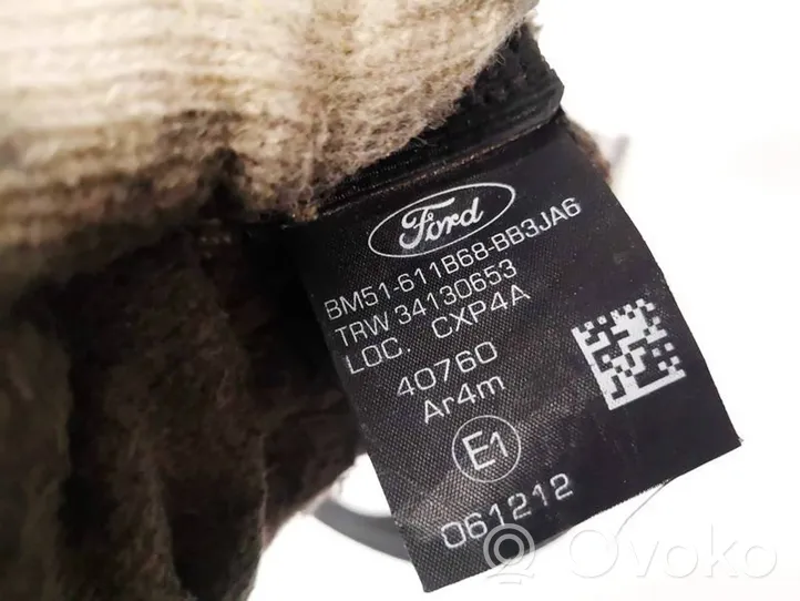 Ford Focus Ceinture de sécurité arrière bm51611b68bb